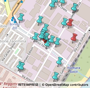 Mappa Via Enrico Fermi, 98124 Messina ME, Italia (0.116)