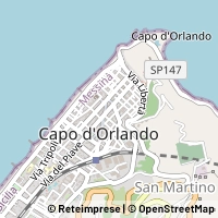 Hartă Capo d'Orlando