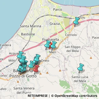 Mappa Via dello Sport, 98040 Merì ME, Italia (2.8115)