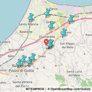 Mappa Via dello Sport, 98040 Merì ME, Italia (2.33455)
