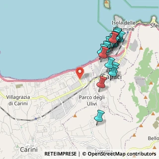 Mappa Via Ciachea, 90044 Palermo PA, Italia (2.3495)