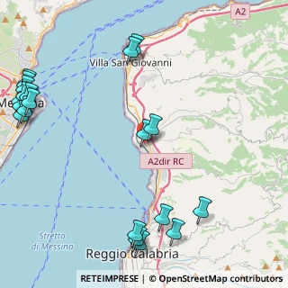 Mappa Via Quarnaro, 89135 Reggio di Calabria RC, Italia (6.918)