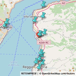 Mappa Via Quarnaro, 89135 Reggio di Calabria RC, Italia (5.37333)