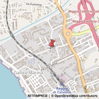 Mappa Via Quarnaro, 21, 89135 Reggio di Calabria, Reggio di Calabria (Calabria)