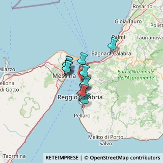 Mappa Via Quarnaro, 89135 Reggio di Calabria RC, Italia (8.20714)