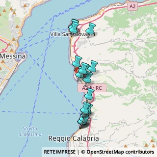 Mappa Via Quarnaro, 89135 Gallico RC, Italia (4.002)