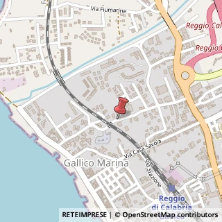 Mappa Corso Casale, 292/a, 89135 Reggio di Calabria, Reggio di Calabria (Calabria)