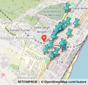 Mappa Vico Sapienza, 98124 Messina ME, Italia (0.492)