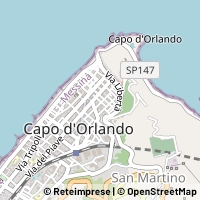 Mapa Capo d'Orlando