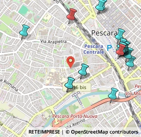 Mappa Via Rigopiano, 65121 Pescara PE, Italia (0.667)