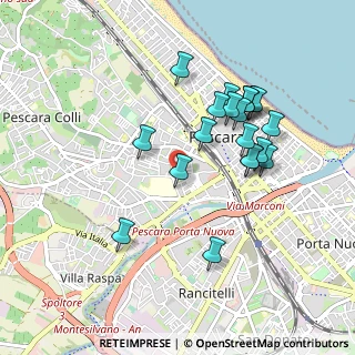 Mappa Via Rigopiano, 65121 Pescara PE, Italia (0.928)
