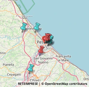 Mappa Via Forca di Penne, 65121 Pescara PE, Italia (3.47545)