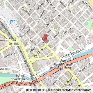 Mappa Corso Vittorio Emanuele II, 51, 65121 Pescara, Pescara (Abruzzo)