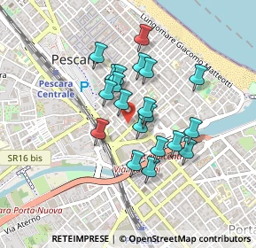 Mappa Via Catania, 65121 Pescara PE, Italia (0.3485)