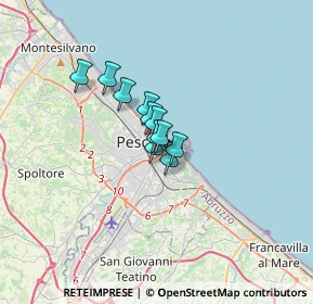 Mappa Piazza Italia, 65121 Pescara PE, Italia (1.7)