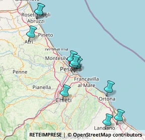 Mappa Piazza Italia, 65121 Pescara PE, Italia (16.4)