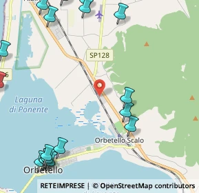 Mappa Orbetello Scalo, 58015 Orbetello GR, Italia (3.471)