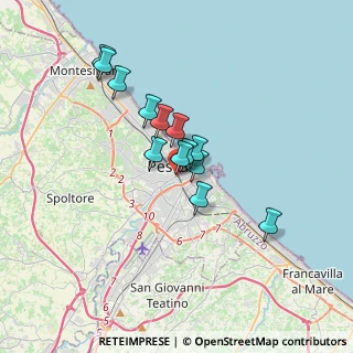 Mappa Via Gran Sasso, 65100 Pescara PE, Italia (2.71308)