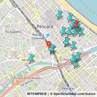 Mappa Via Gran Sasso, 65100 Pescara PE, Italia (0.5815)