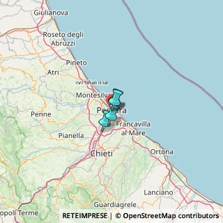Mappa Via Gran Sasso, 65100 Pescara PE, Italia (67.61357)