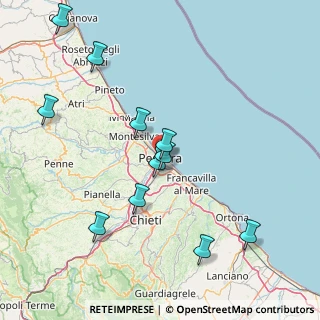 Mappa Via Gran Sasso, 65100 Pescara PE, Italia (17.71636)