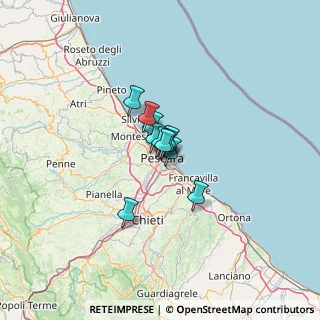 Mappa Via Passo Lanciano, 65124 Pescara PE, Italia (5.66273)