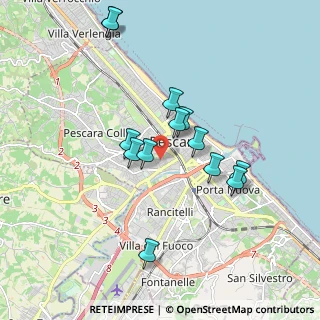 Mappa Via Passo Lanciano, 65124 Pescara PE, Italia (1.75308)