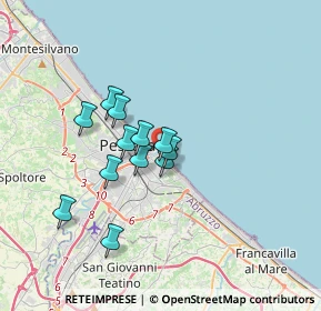 Mappa Lungomare Papa Giovanni XXIII, 65100 Pescara PE, Italia (2.76083)