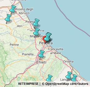 Mappa Via Renato Paolini, 65100 Pescara PE, Italia (17.96636)