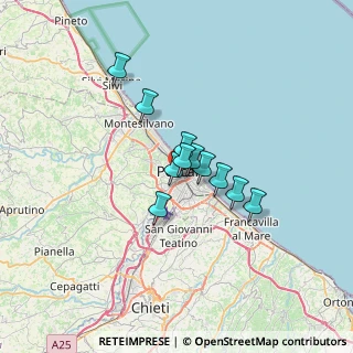 Mappa Via Renato Paolini, 65100 Pescara PE, Italia (4.44727)