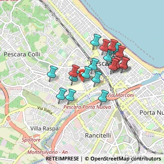 Mappa Via Renato Paolini, 65100 Pescara PE, Italia (0.7675)