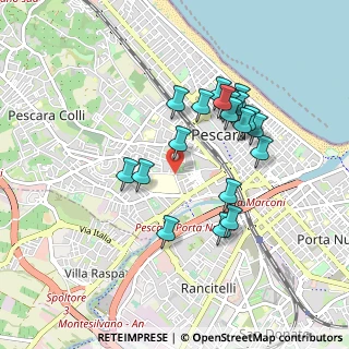 Mappa Via Renato Paolini, 65100 Pescara PE, Italia (0.868)