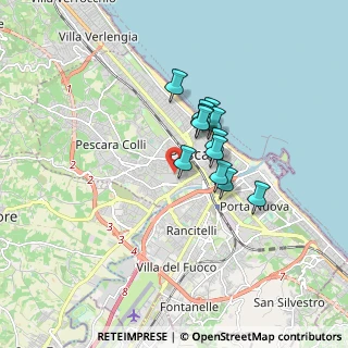 Mappa Via Renato Paolini, 65100 Pescara PE, Italia (1.22417)