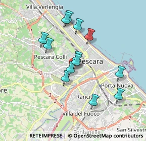 Mappa Via Rigopiano, 65100 Pescara PE, Italia (1.71769)