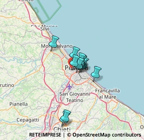 Mappa Via Rigopiano, 65100 Pescara PE, Italia (4.1025)