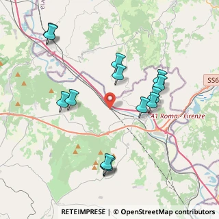 Mappa Vocabolo S. Michele, 01028 Orte VT, Italia (4.36643)
