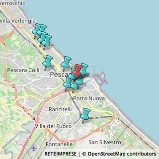 Mappa Via Giacomo Puccini, 65121 Pescara PE, Italia (1.52571)