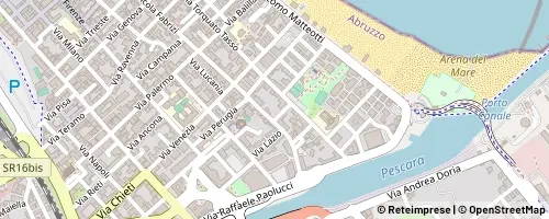 Mappa Pescara