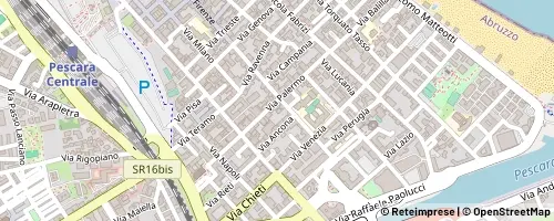 Mappa Pescara