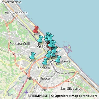 Mappa Via Firenze, 65123 Pescara PE, Italia (0.92938)