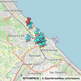 Mappa Via Firenze, 65123 Pescara PE, Italia (1.02)