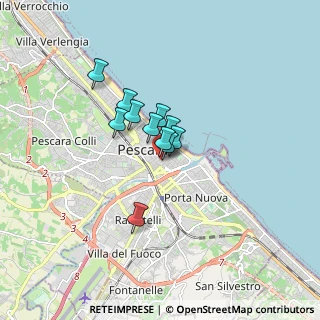 Mappa Via Firenze, 65123 Pescara PE, Italia (1.01182)