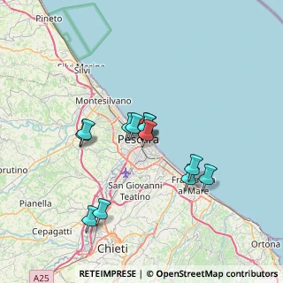Mappa Via Firenze, 65123 Pescara PE, Italia (6.0725)