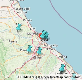 Mappa Via Forca Caruso, 65124 Pescara PE, Italia (26.11833)