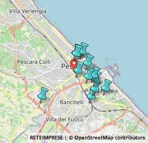 Mappa N. 1 interno stazione centrale, 65126 Pescara PE, Italia (1.2375)