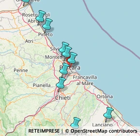 Mappa N. 1 interno stazione centrale, 65126 Pescara PE, Italia (19.21545)