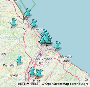 Mappa N. 1 interno stazione centrale, 65126 Pescara PE, Italia (6.51933)