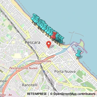 Mappa Via Puglie, 65121 Pescara PE, Italia (0.77)