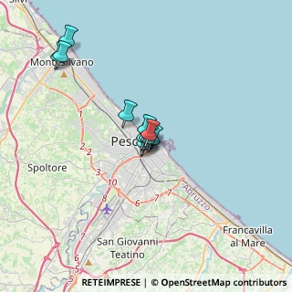 Mappa Via Venezia, 65123 Pescara PE, Italia (2.46545)
