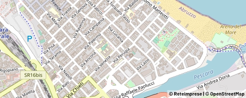 Mappa Pescara